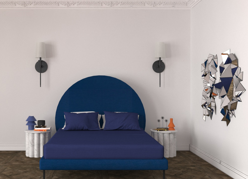 The Modern Nostalgia Apartment Bedroom